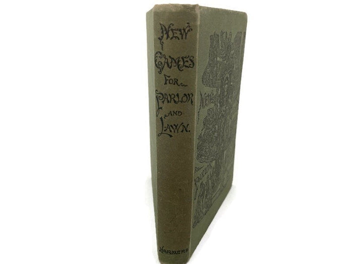 Antique Book New Games for Parlor and Lawn at Duckwells