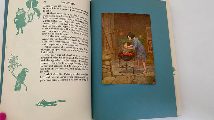 Antique Book, Pinocchio The Story of A Puppet, De Luxe Edition at Duckwells