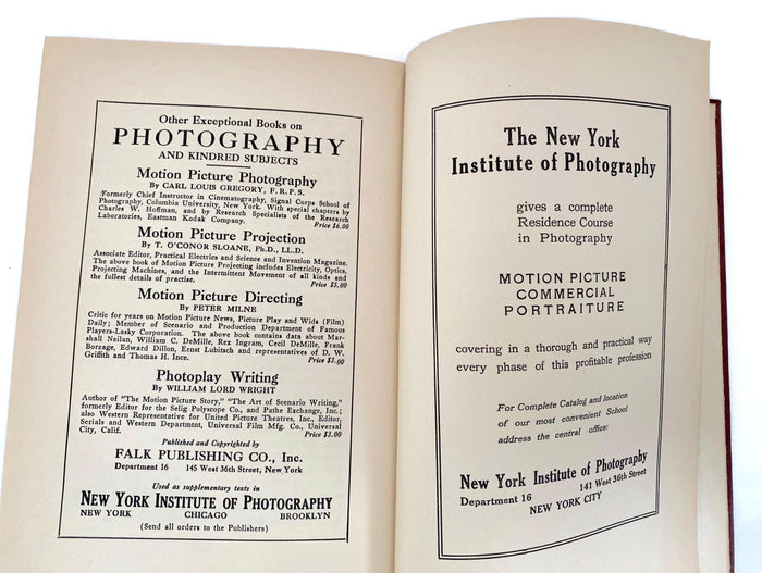 Antique Book, Screen Acting Its Requirements and Rewards 1922 at Duckwells