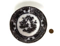 Antique Bowl, PW & Co. Black and White English Transferware at Duckwells