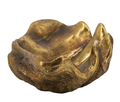 Antique Gold Shell Decorative Bowl for Salon & Spa