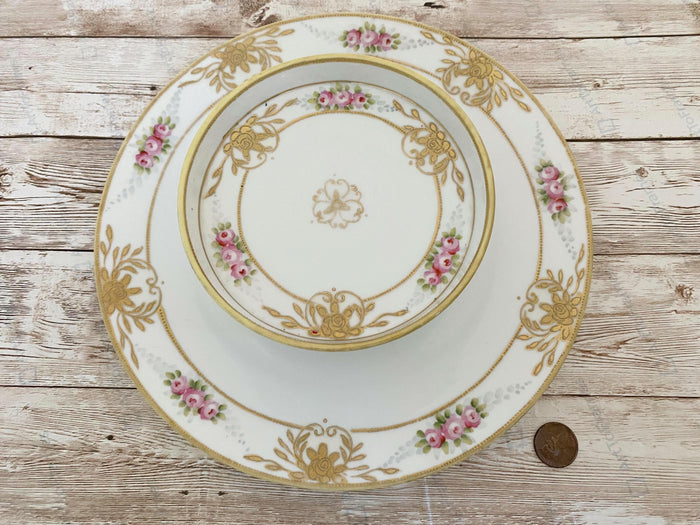 Antique Nippon Two Tiered Dish at Duckwells