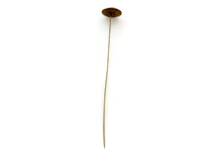 Antique Police Hatpin by Waterbury Button at Duckwells