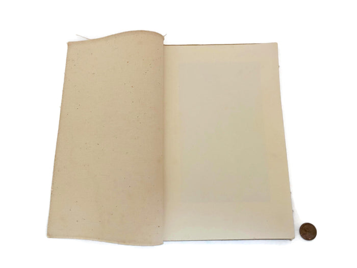 Antique Softbound Book, The Log of the State Street Trust Company at Duckwells