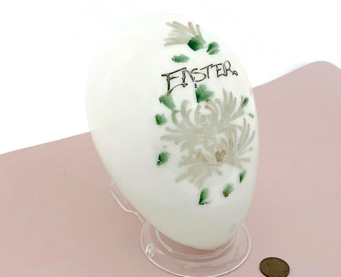 Antique Victorian Era Glass Easter Egg at Duckwells