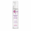 ApHogee Style & Wrap Mousse 8.5oz / 251ml in a clear pump bottle with a white foaming dispenser, displayed on a clean white background. Lightweight styling mousse for wrap sets, thermal styling and wet sets that provides heat protection, non-sticky hold and enhanced shine.