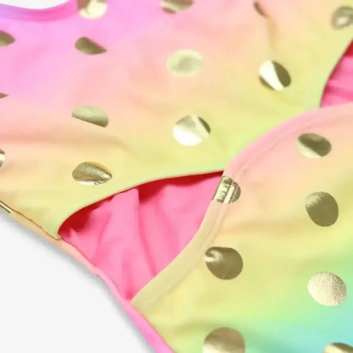 Appaman - Erika One Piece Swimsuit - Rainbow Dots-Swim-2T-Posh Baby