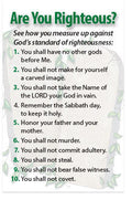 Are You Righteous? (NKJV) (Preview page 1)