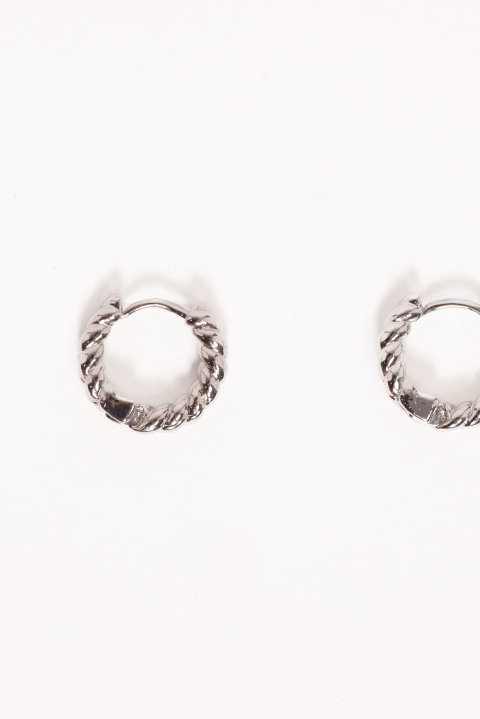 Petal and Pup USA ACCESSORIES Aria Earrings - Silver One Size