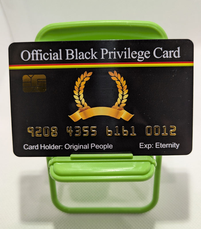 Aromabug OFFICIAL BLACK PRIVILEGE CARD.  8 PACK (Free Shipping)