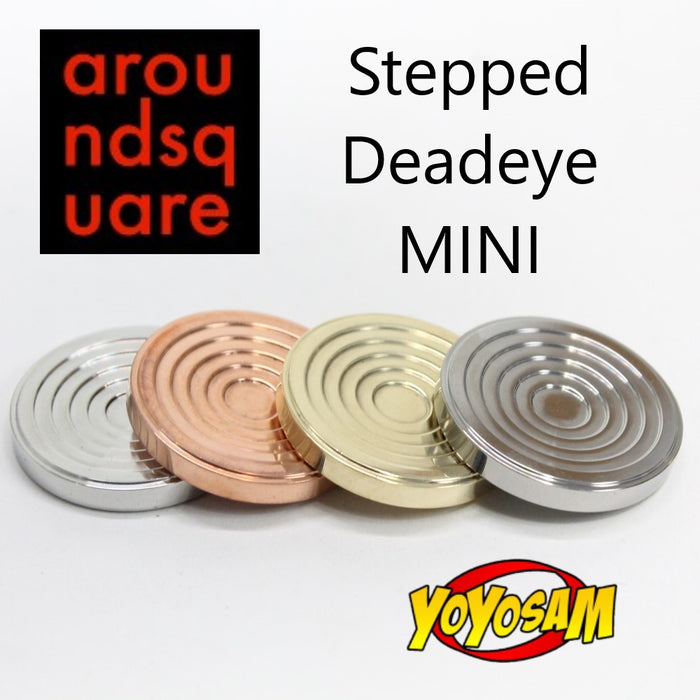 AroundSquare MINI Stepped Deadeye Contact Coin - Currency Manipulation, Worry Stone - YoYoSam