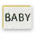 Artsy Em - Wildflower Seed Paper Card - Baby-Greeting Cards-Posh Baby