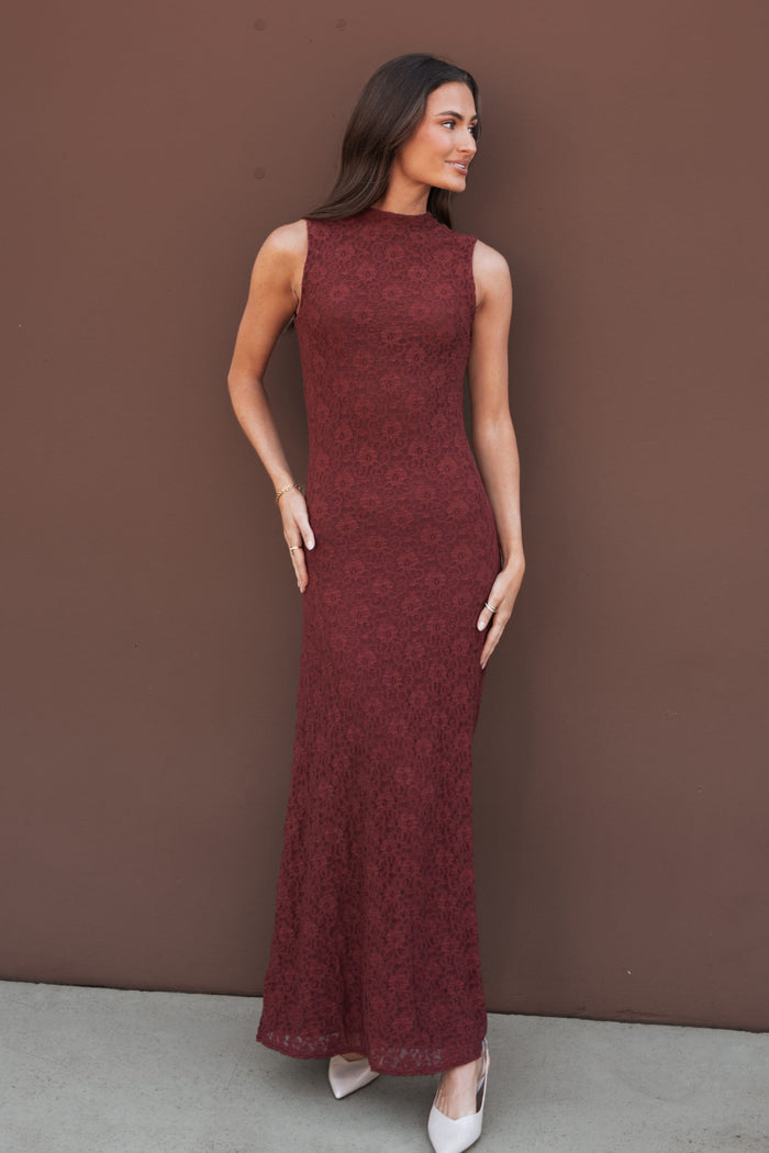 DRESSES Atlas Maxi Dress - Cabernet