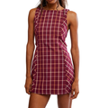Atlas Plaid Mini in Cocoa Plum
