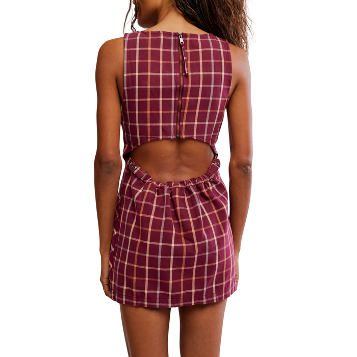 Atlas Plaid Mini in Cocoa Plum