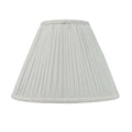 Audrey Pleated Tapered Shade White 25cm