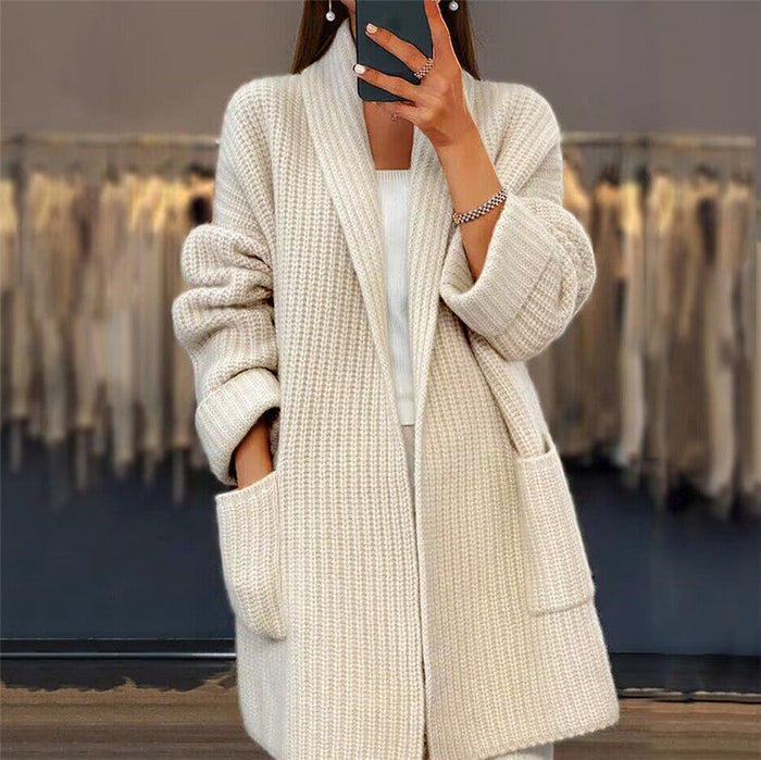 Ava Warm Soft-Touch Knit Cardigan