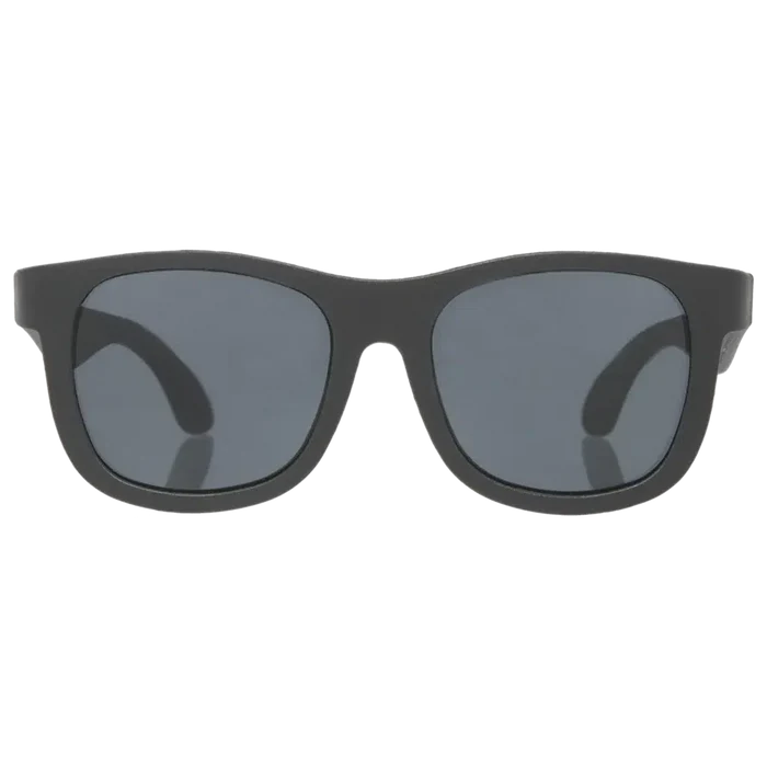 Babiators - Navigator Sunglasses - Jet Black-Sunglasses-0-2 Y-Posh Baby