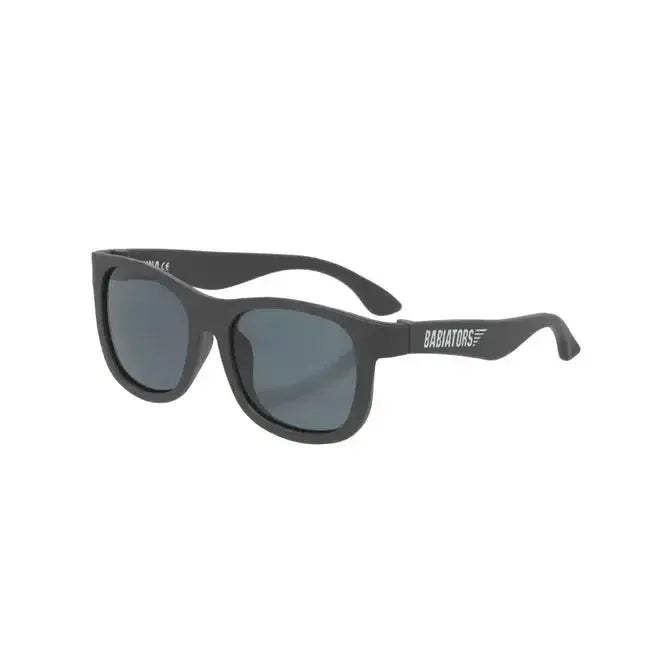 Babiators - Navigator Sunglasses - Jet Black-Sunglasses-0-2 Y-Posh Baby