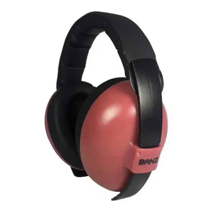 Baby Banz - Earmuff Sound Protection-Ear Protection-Maroon-0-2 Years-Posh Baby