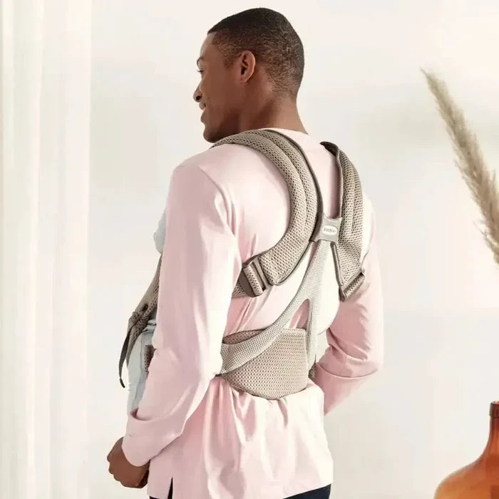 Baby Bjorn - Baby Carrier Free - Grey Beige-Baby Carriers-Posh Baby