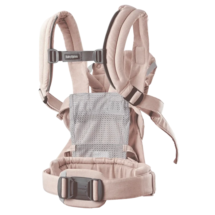 Baby Bjorn - Baby Carrier Harmony - Light Pink Melange-Baby Carriers-Posh Baby