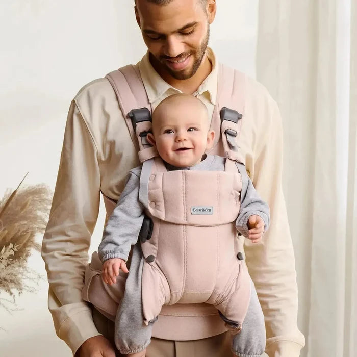 Baby Bjorn - Baby Carrier Harmony - Light Pink Melange-Baby Carriers-Posh Baby