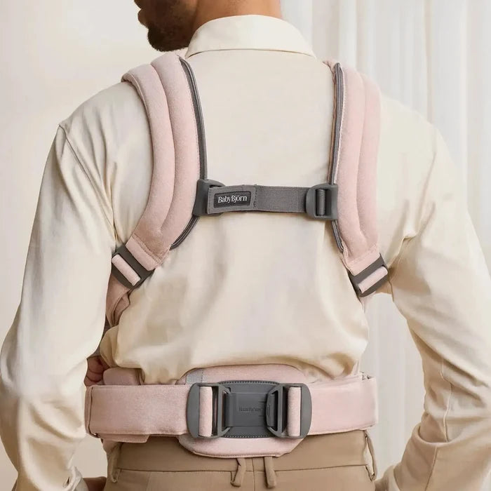 Baby Bjorn - Baby Carrier Harmony - Light Pink Melange-Baby Carriers-Posh Baby