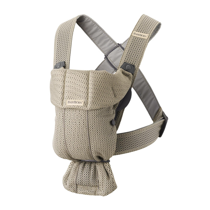 Baby Bjorn - Baby Carrier Mini - 3D Mesh - Grey Beige