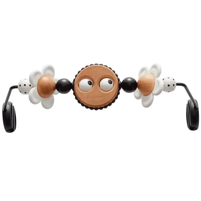 Baby Bjorn - Balance Toy Bar - Black & White Googly Eyes-Bouncers + Loungers-Posh Baby