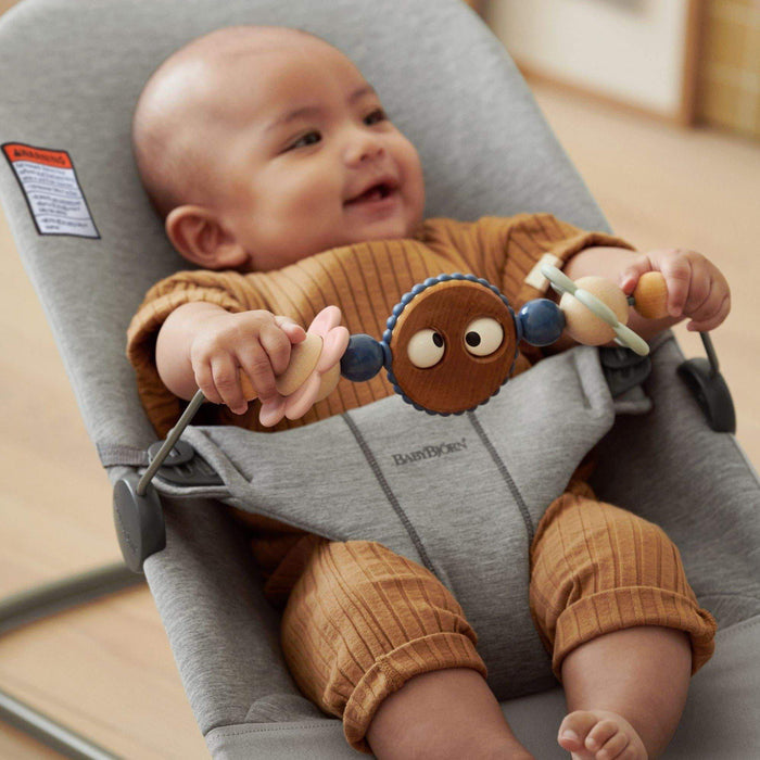 Baby Bjorn - Balance Toy Bar - Pastel Googly Eyes-Bouncers + Loungers-Posh Baby