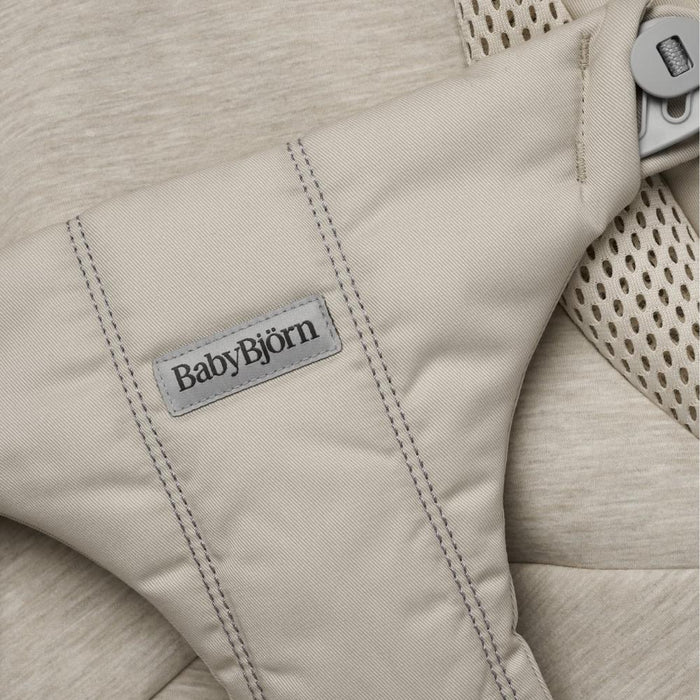 Baby Bjorn - Bouncer Balance Soft - Tri-Fabric - Sand Grey-Bouncers + Loungers-Posh Baby