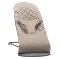 Baby Bjorn - Bouncer Bliss - Classic Quilt Woven - Sand Grey-Bouncers + Loungers-Posh Baby