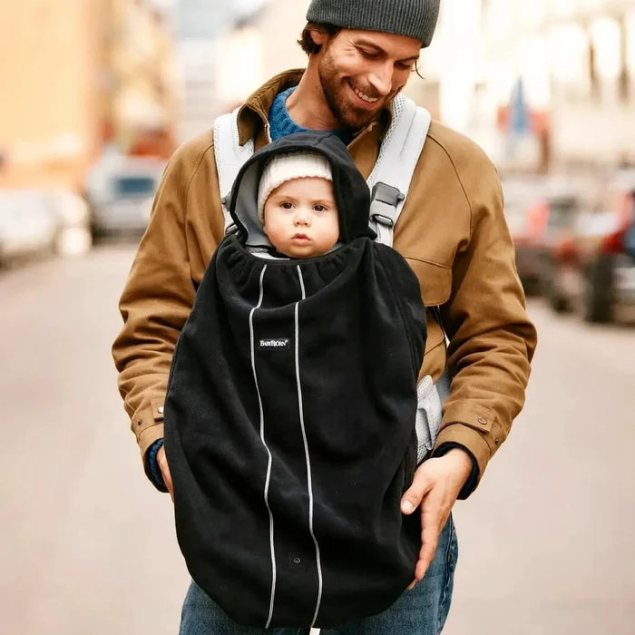 Baby Bjorn - Cover for Baby Carrier - Black-Baby Carriers-Posh Baby