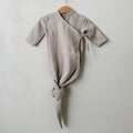 BABY KIMONO GOWN - BEIGE