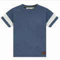 Babyface - Cotton Short Sleeve Tee - Navy-Short Sleeves-2T-Posh Baby