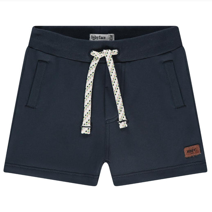 Babyface - Drawstring Shorts - Navy-Bottoms-3-6M-Posh Baby