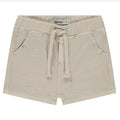 Babyface - Drawstring Shorts - Sand-Bottoms-6M-Posh Baby