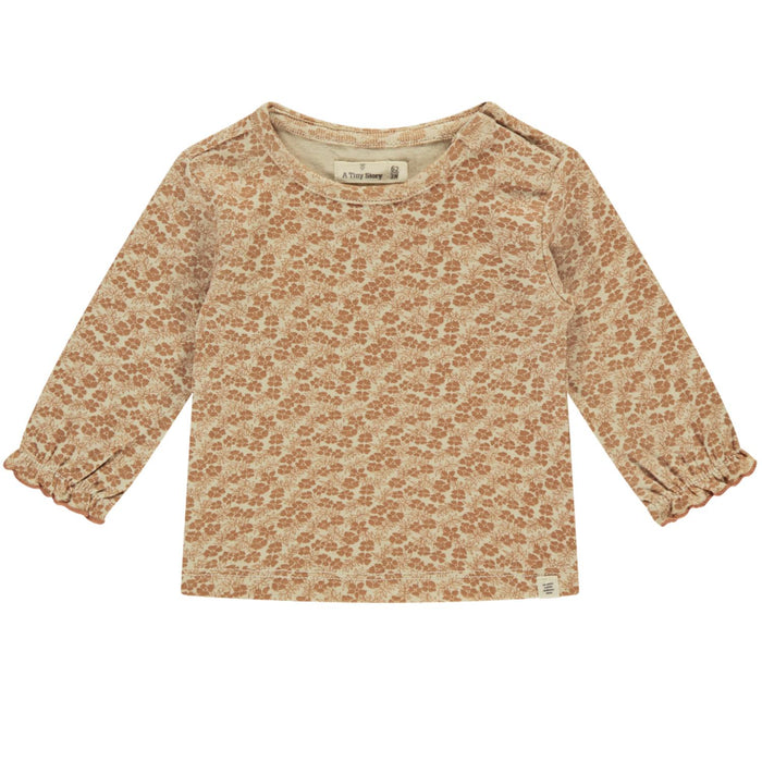 Babyface - Long Sleeve Top & Legging Set - Floral-Sets-3-6M-Posh Baby