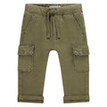 Babyface - Soft Cargo Pants - Army-Bottoms-6-9M-Posh Baby