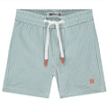 Babyface - Swim Shorts - Teal Stripe-Swim-3-6M-Posh Baby