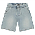 Babyface - Wide-Fit Denim Shorts - Light Wash-Bottoms-2T-Posh Baby