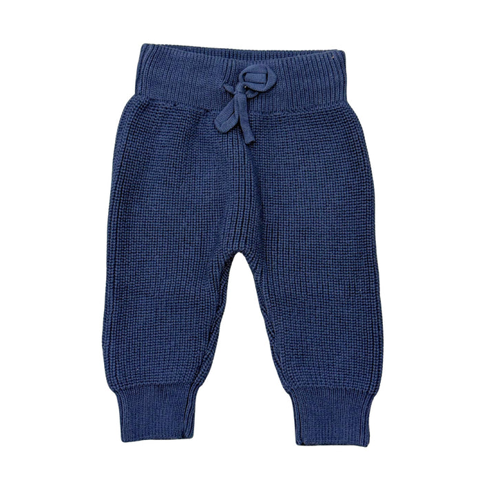 Babysprouts - Knit Leggings - Navy
