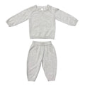 Babysprouts - Knit Sweater & Pant Set - Frost Grey