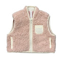 Babysprouts - Sherpa Vest - Soft Pink