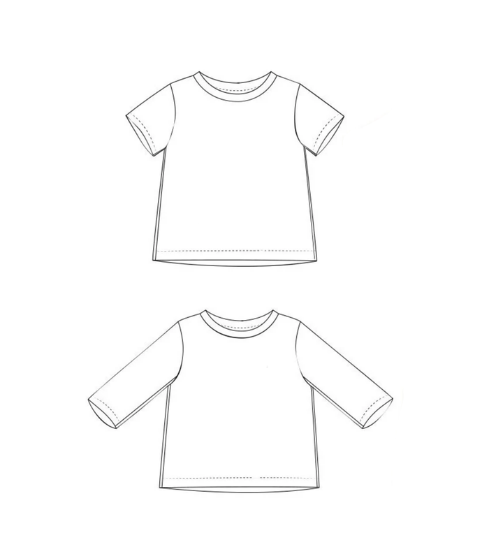 baggy fit tee : 73