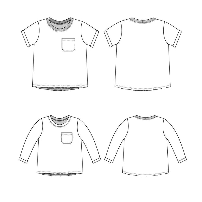 baggy tee : K009