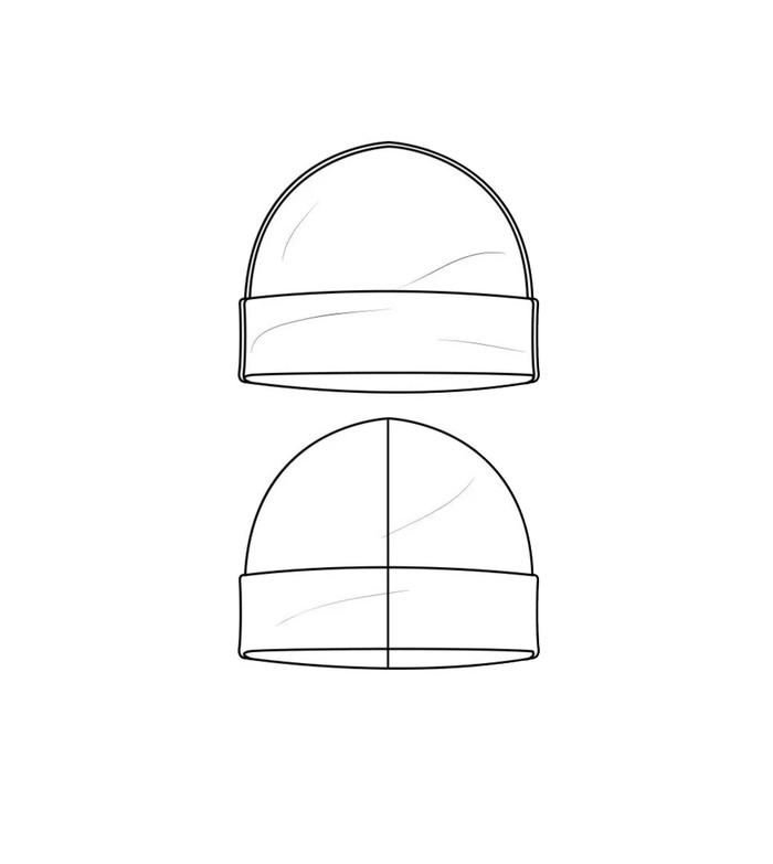 band beanie : 70
