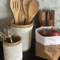 Beaded Cutlery Holder