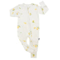 Belan J - Bamboo 2-Way Zipper Romper - Lemons-Footies + Rompers (Basic)-3-6M-Posh Baby